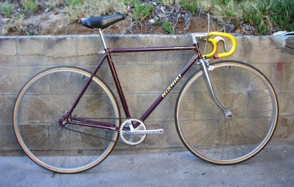 nishiki vintage bike