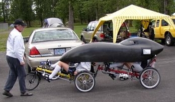 recumbent bike fairing